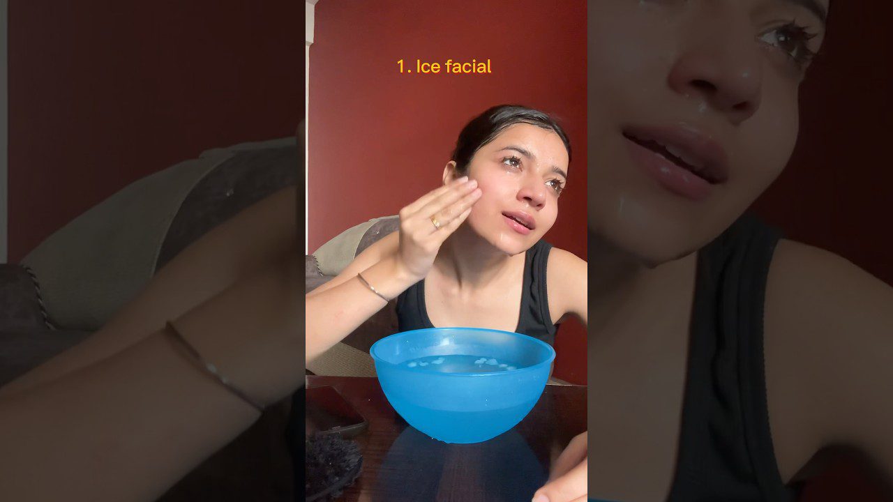 Veido procedūra namuose su namų gynimo priemonėmis ✨ #priyaarora #veidoprocedūra #trumpai