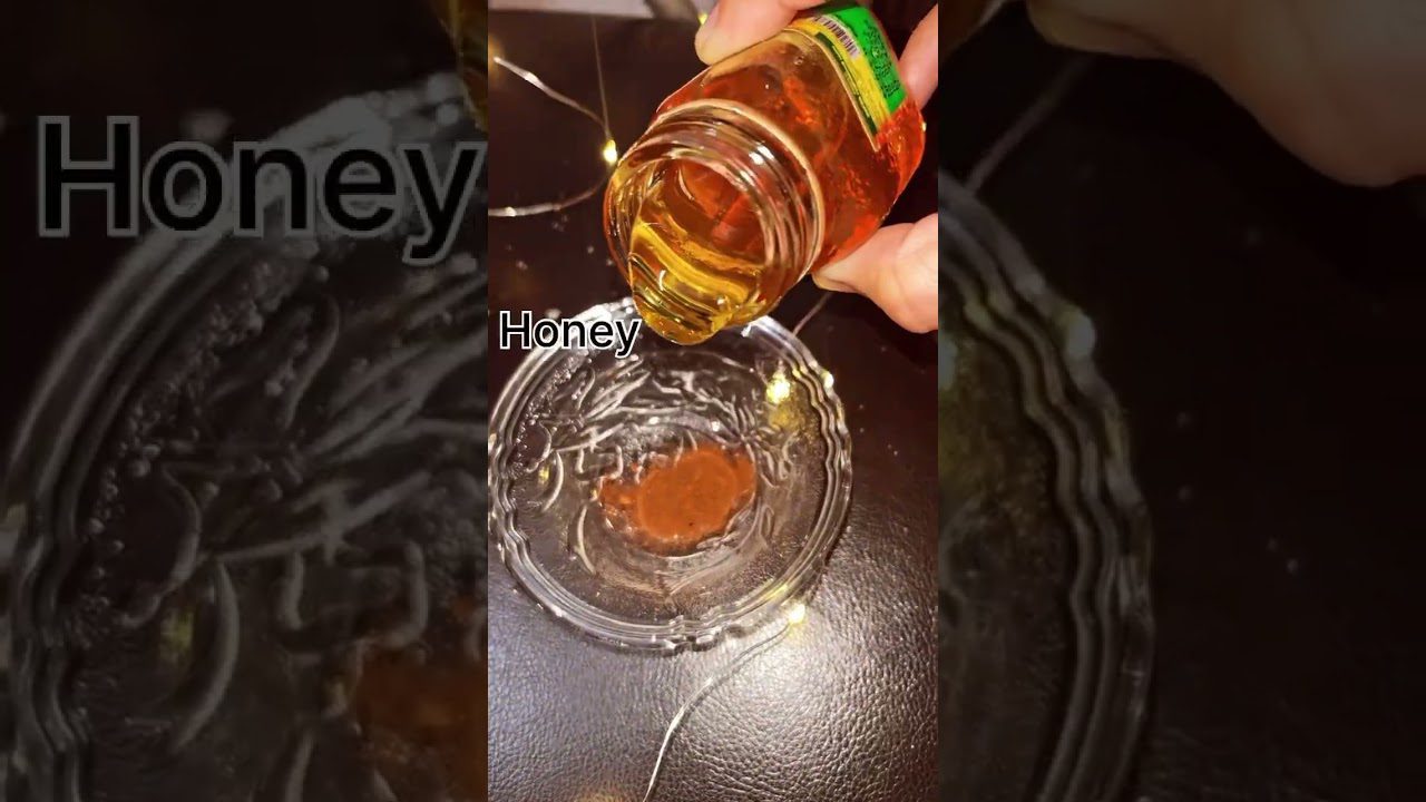 Kavos ir medaus veido kaukė natūraliai spindinčiai odai # Namų odos priežiūros priemonės.