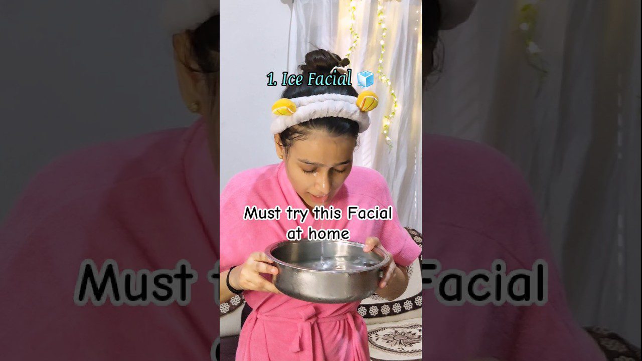 ✨ Veido procedūra namuose su namų gynimo priemonėmis 🧊✨