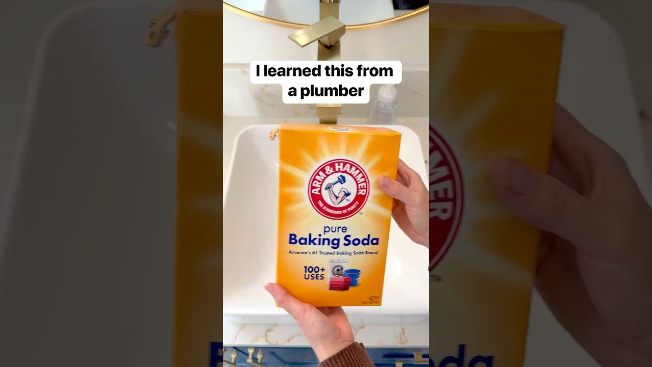 Pasidaryk pats nuotekų valymo metodas naudojant sodą, actą ir karštą vandenį.