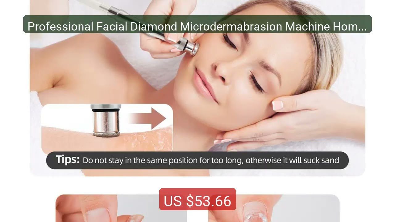 Moteris gulinti ir gaunanti deimantinį mikroderm-abrazijos veido gydymą rankiniu prietaisu.