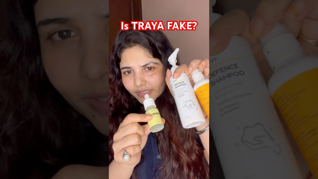Atidengiant traya plaukų priežiūros prekės ženklą, tuščias buteliukas influenceriams dėl netikrų apmokėtų atsiliepimų? #viral #plaukųpriežiūra