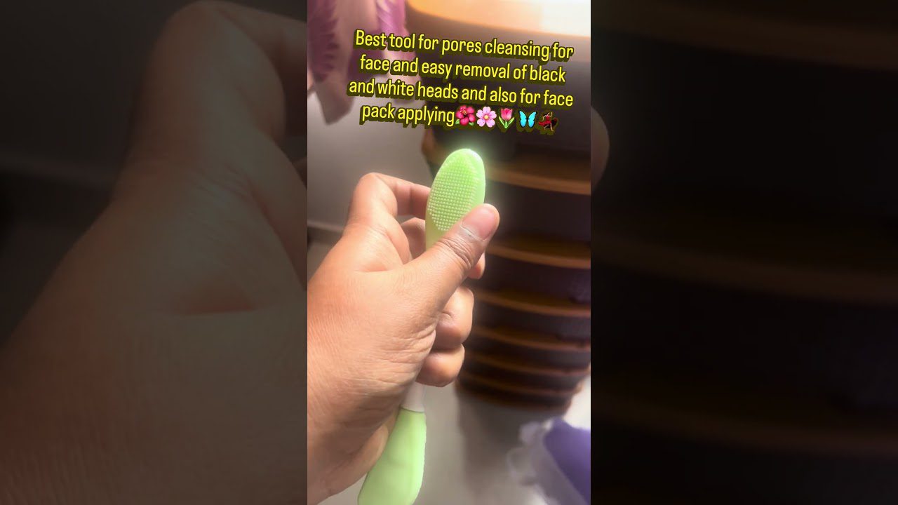 POV: Vienas įrankis, kuris giliai valo poras, šaliną juoduosius taškus ir suteikia saloninę odą namuose ✨#viral#fyp